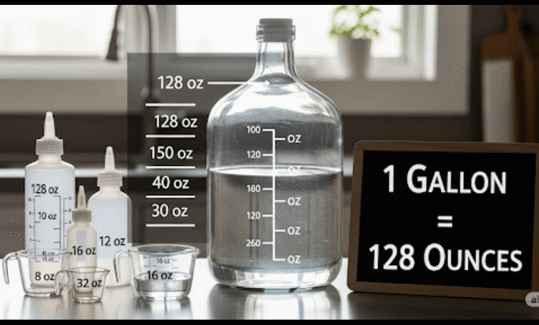 How Many Ounces Are in a Gallon
