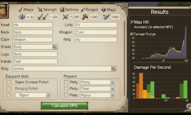 OSRS DPS Calc