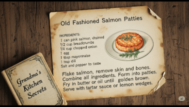 Old Fashioned Salmon Patties Recipe