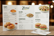 Zupas Menu