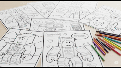 Roblox Coloring Pages
