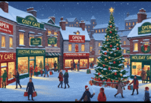 what stores are open on christmas day