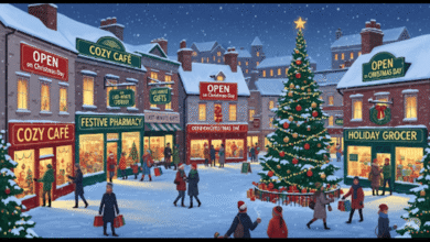 what stores are open on christmas day